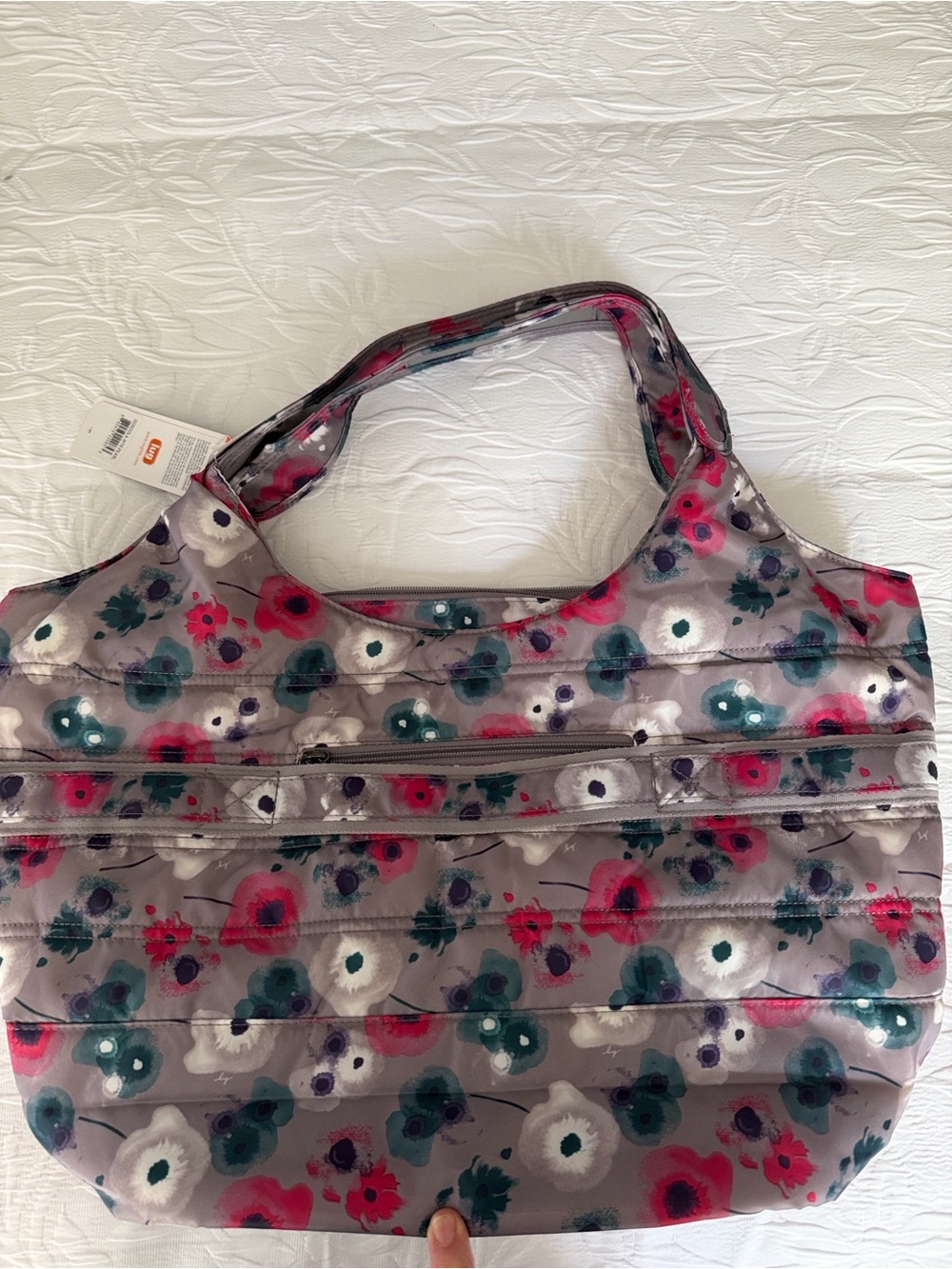 NWT Lug Gondola Tote Bag in Water Color Pearl - Picture 3 of 10